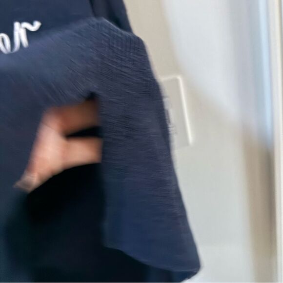 Ann Taylor Loft Summer Vibes Sweater in Navy XS NWOT - Picture 8 of 11